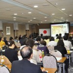 小野塚久枝先生、世界平和大使協議会にて講演「家族の絆と税制」